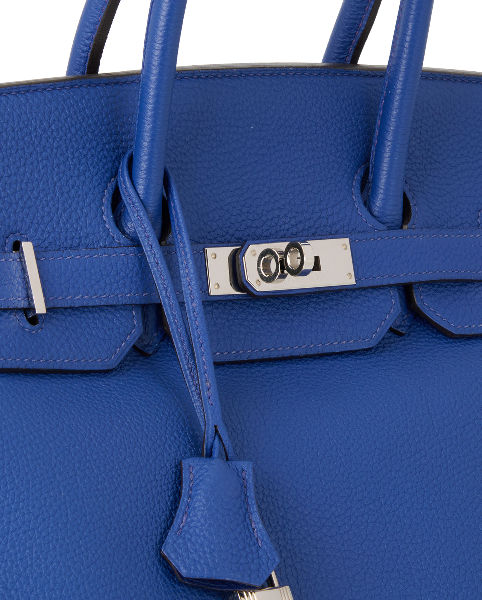 Birkin 35 In Togo Blue Electric, &pound;8,500, Handbags, Blue, Leather, Other view